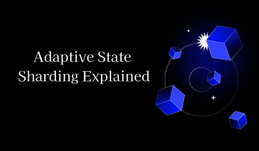 Adaptive state sharding boosting blockchain scalability and transaction efficiency.