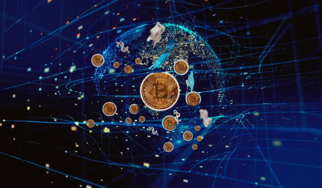 Blockchain transaction hash displayed on a crypto transaction explorer.