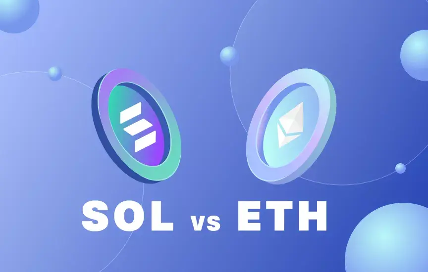 EGLD vs Ethereum comparison showing blockchain speed, scalability, transaction fees, security, ecosystem, and investment potential.